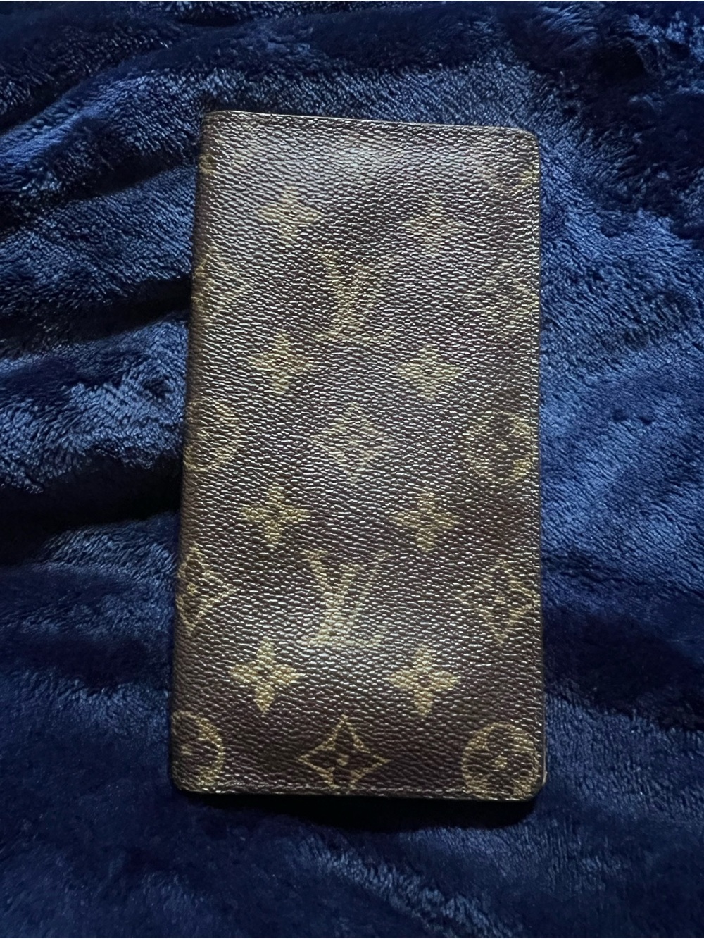 Louis Vuitton Monogram Long Wallet in Dark Brown and Tan